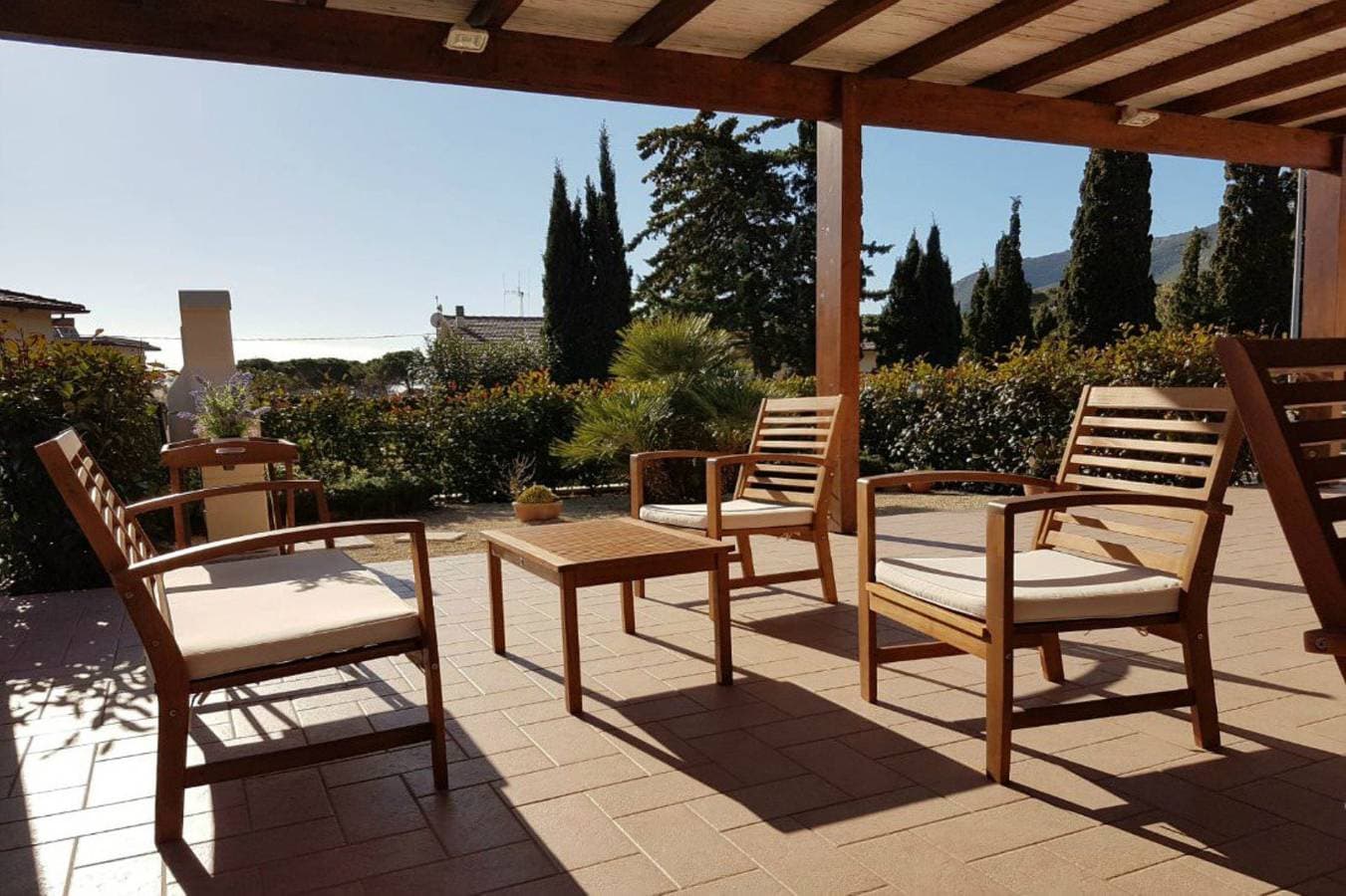 Foto 7 von 20: Ferienwohnung für 6 Personen mit Garten