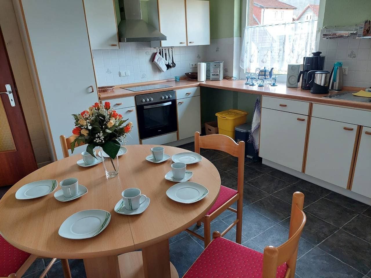 Foto 6 von 11: Ferienwohnung 'Wolfswind' mit Bergblick, Balkon und Wi-Fi