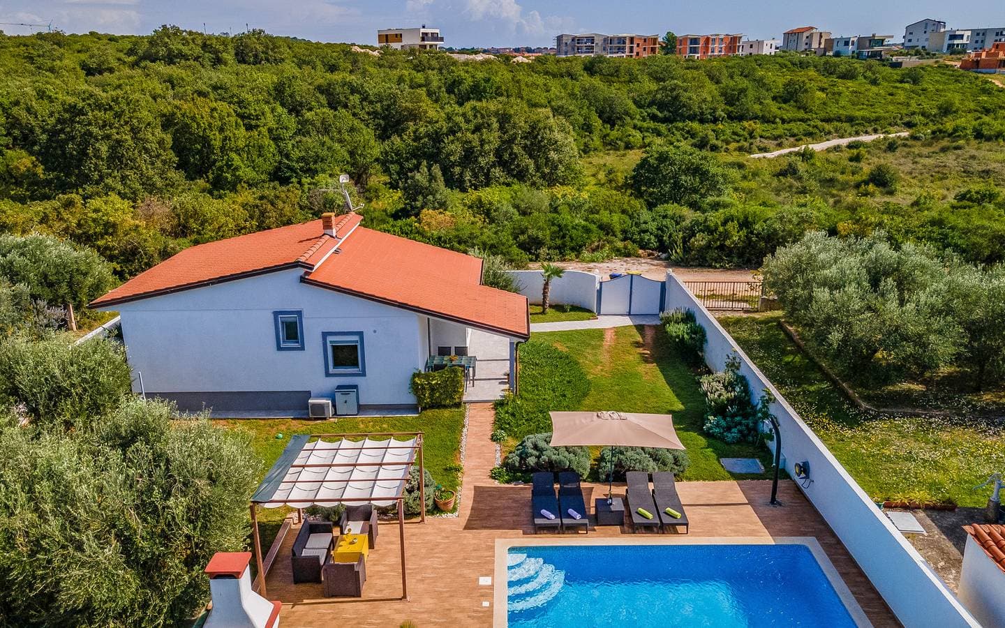 Foto 7 von 84: Villa für 4 Personen mit Pool