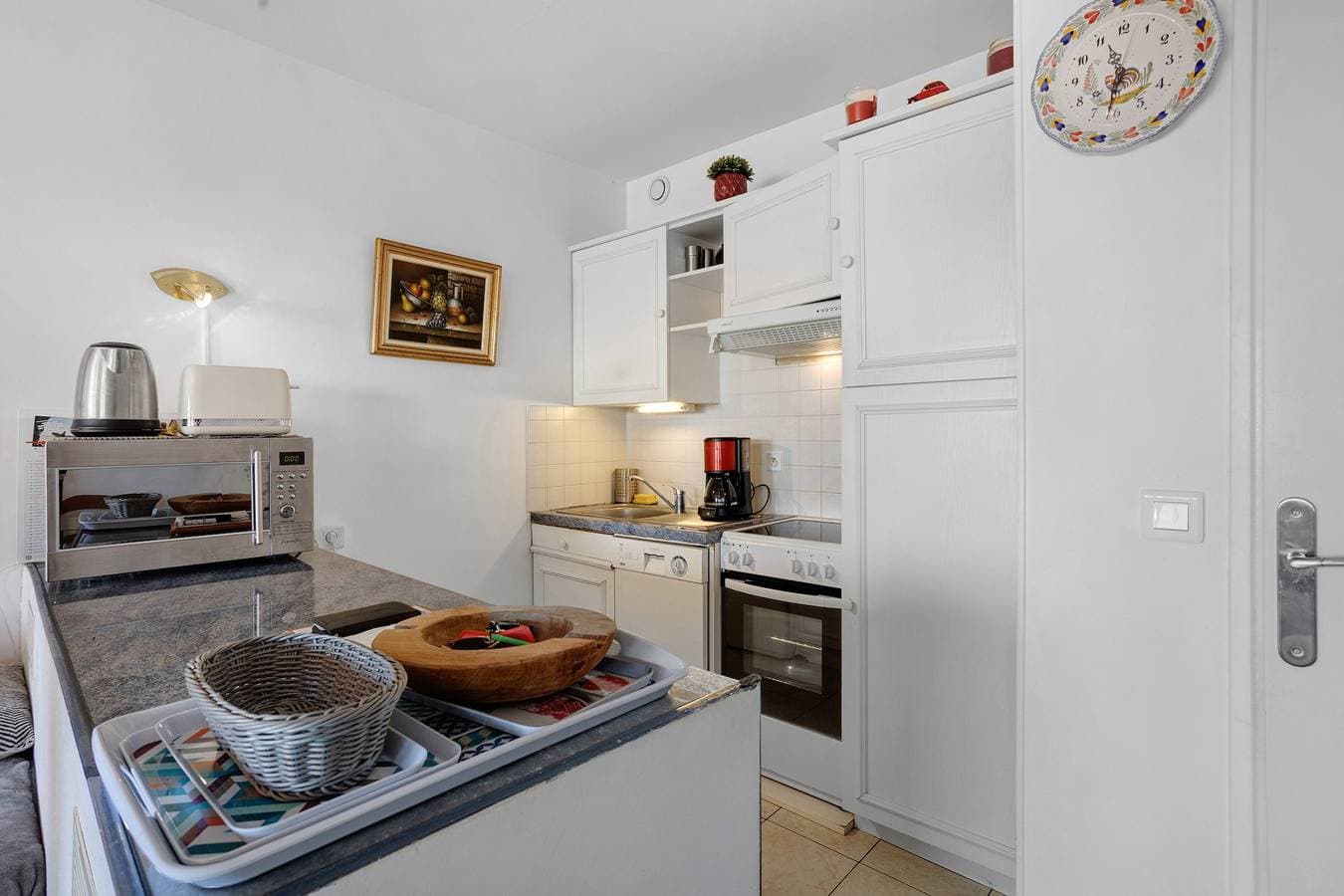 Foto 6 von 32: Appartement „Mit Meerblick“ mit privater Terrasse, Balkon und WLAN
