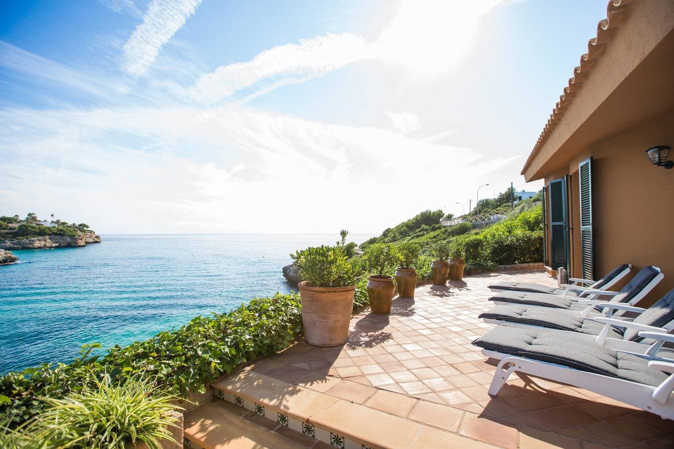 Foto 5 von 24: Es Mirador - Ferienhaus mit Meerblick in Cala Mandia. WiFi gratis