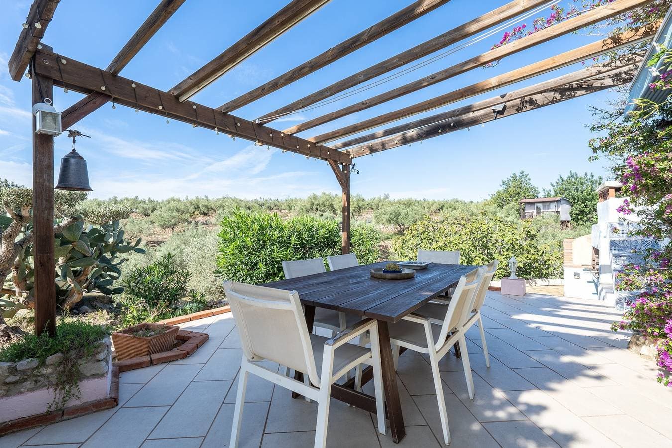 Foto 12 von 29: Finca 'Habitacion Doble Jardin' mit Bergblick, Gemeinschaftspool und Wi-Fi