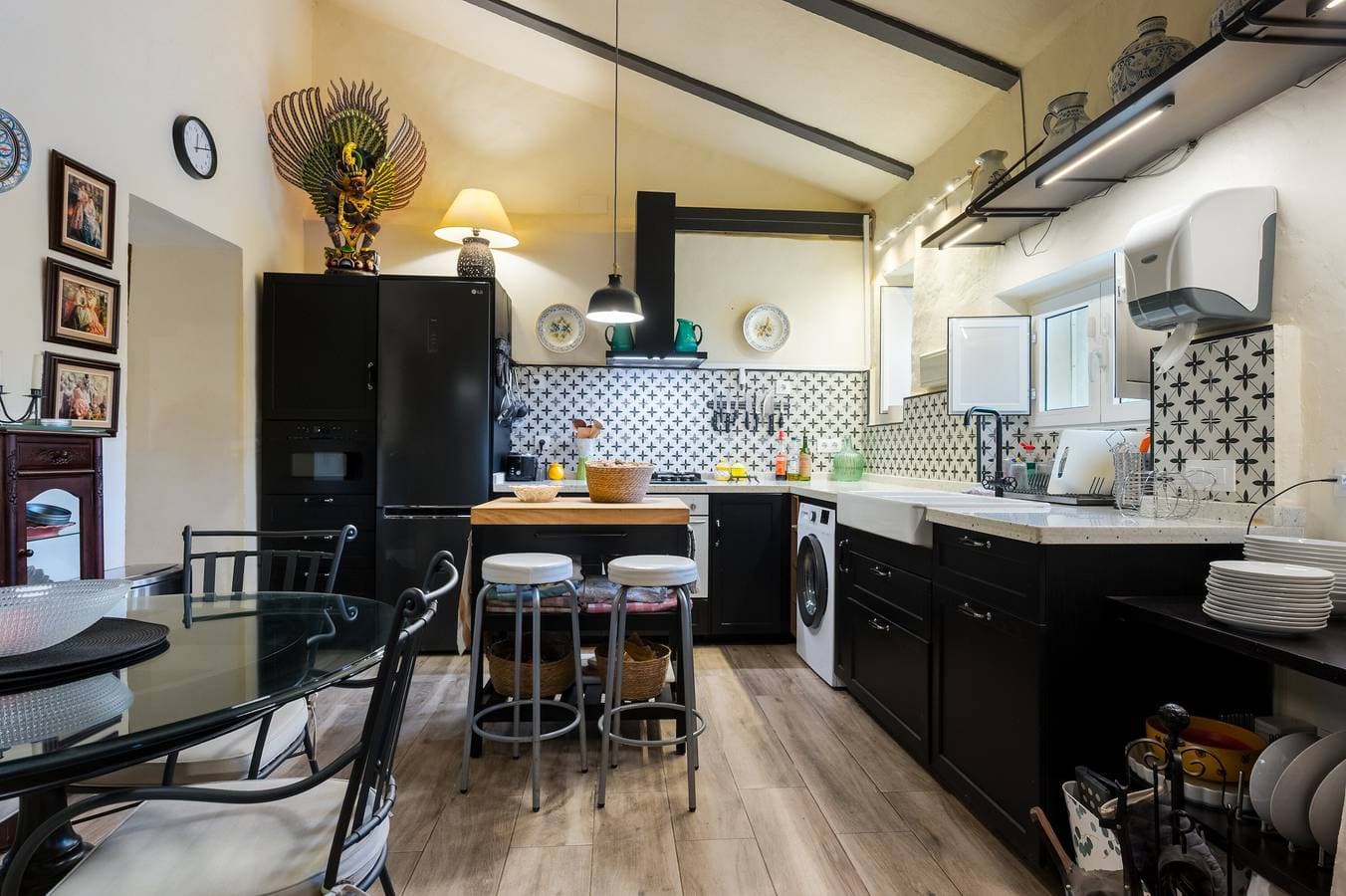 Foto 9 von 25: Casa Rural La Arborea mit Bergblick, privater Terrasse und WLAN