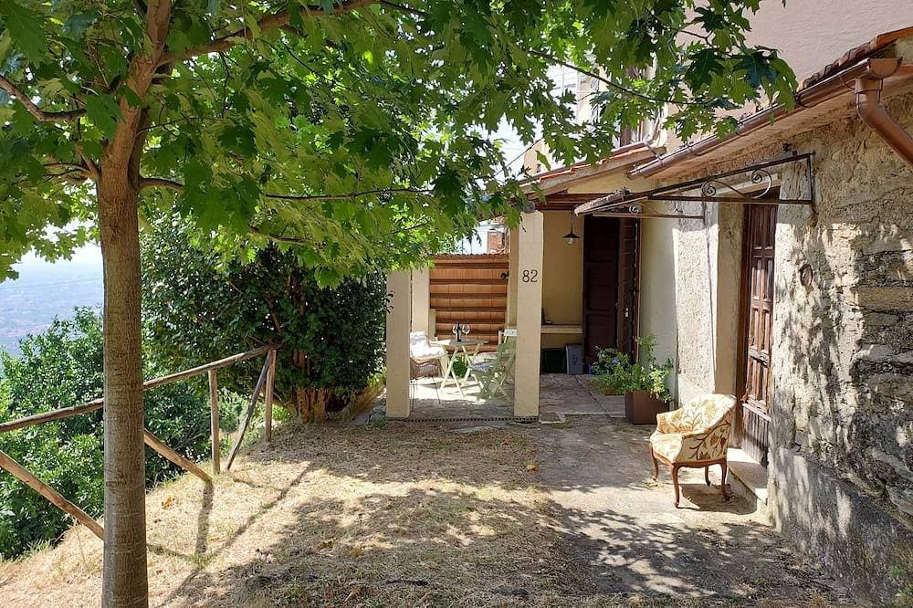 Schönes Haushälfte auf die Versilia Hügel mit Blick auf die Küste. Klimaanlage 1