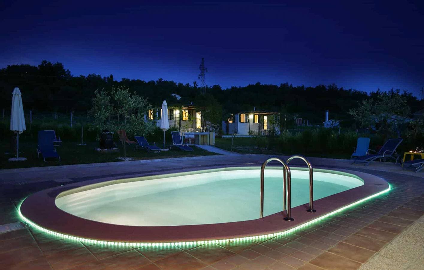 Foto 8 von 23: Gemütliches Mobilheim mit Pool in der Nähe des Stadtzentrums von Labin und des Flusses