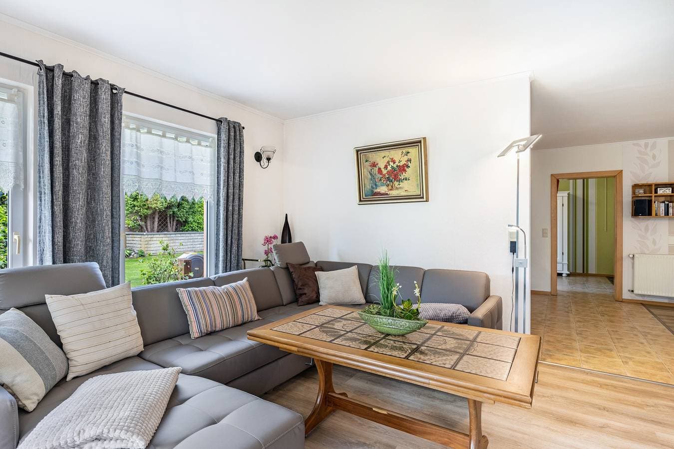 Foto 12 von 31: Ferienhaus 'Ferienhaus 75 Qm, 1 Schlafzimmer' mit privater Terrasse, Gemeinschaftsgarten und WLAN