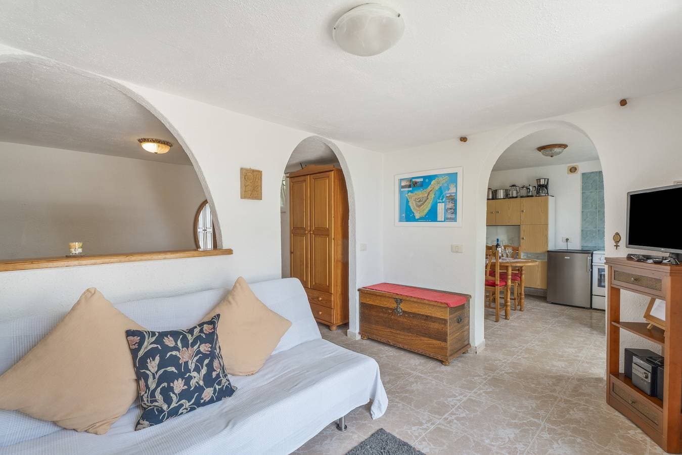 Foto 3 von 25: Ferienhaus 'Casita Partido' mit Bergblick, privatem Garten und WLAN