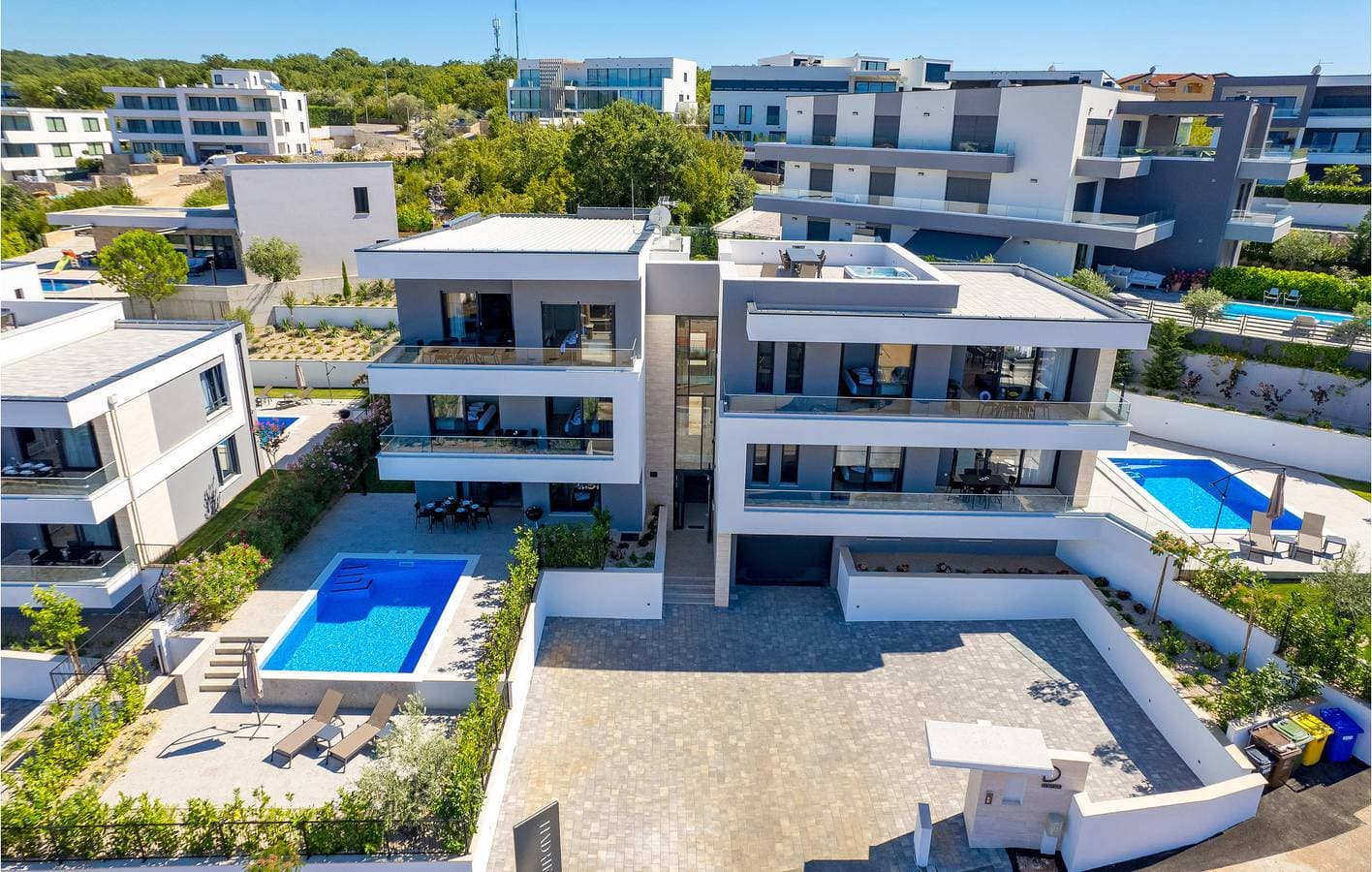 Foto 6 von 35: Stilvolle 2-Zimmer-Wohnung mit Meerblick, Terrasse und Parkplatz, 2 km vom FKK-Strand Porat entfernt