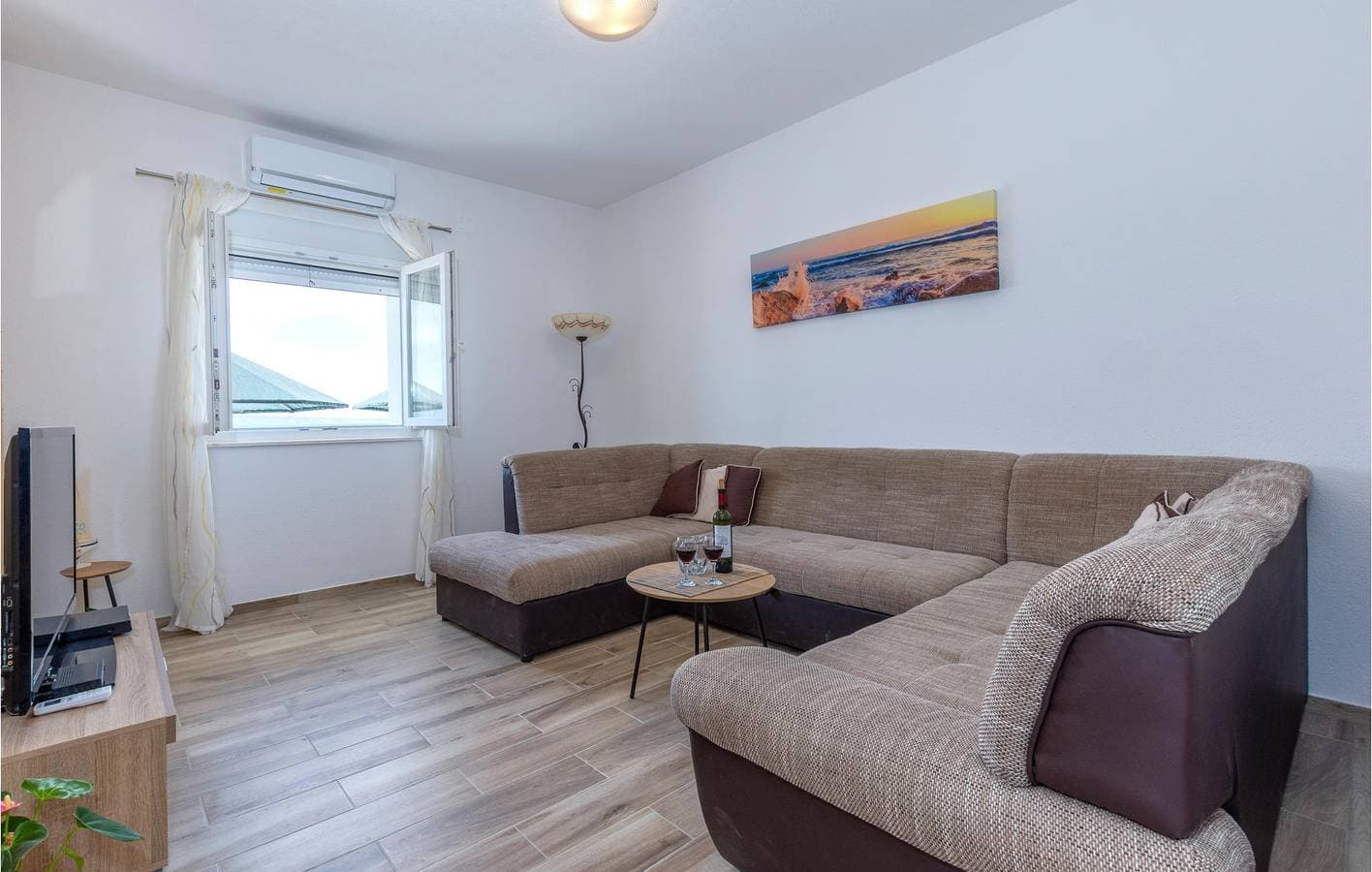 Foto 12 von 25: Gemütliche Ferienwohnung, 1 km vom Strand entfernt, mit Terrasse und WLAN