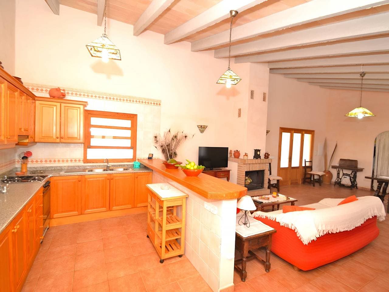 Foto 11 von 27: Schöne Finca in Llubí mit Pool und Wi-Fi, 4 Pers