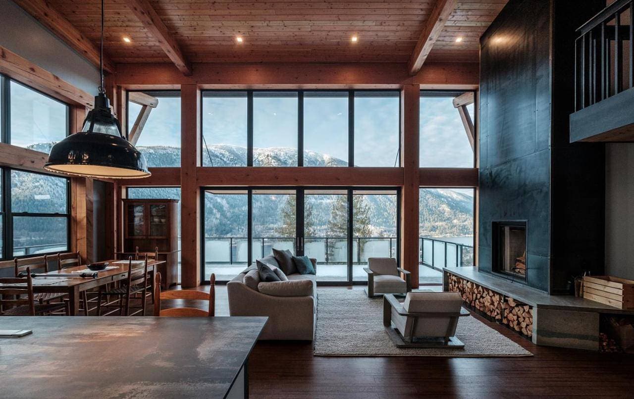 Luxe Modern Timberframe - Iconic Panorama Views with AC 1