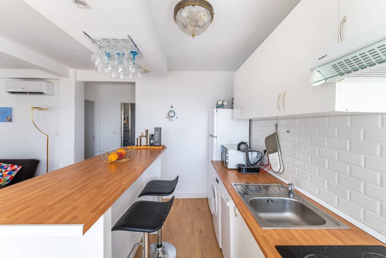 Foto 6 von 25: Ferienwohnung Piso Playa Centro Villajoyosa mit Meerblick, Terrasse und WLAN