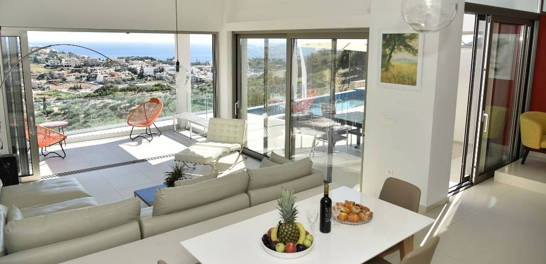 Foto 11 von 18: Elite Crete Villa | Villa Kallia | 3 Bedroom | Sea View | Private Pool | Aghia Pelagia