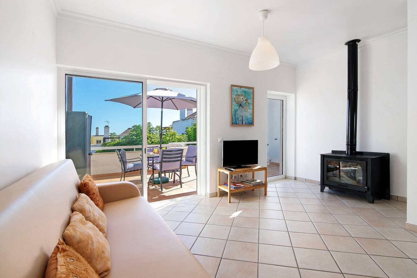 Foto 4 von 24: Apartment 'T1 2D Apt. Flor de Sal' mit privater Terrasse, WLAN und Klimaanlage