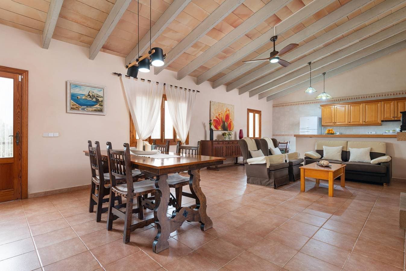 Foto 13 von 32: Son Rossinyol  - Apartment mit privaten Pool in Llubi. WiFi gratis