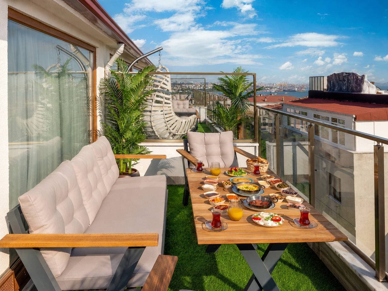 Foto 11 von 25: Ferienwohnung für 5 Personen mit Balkon