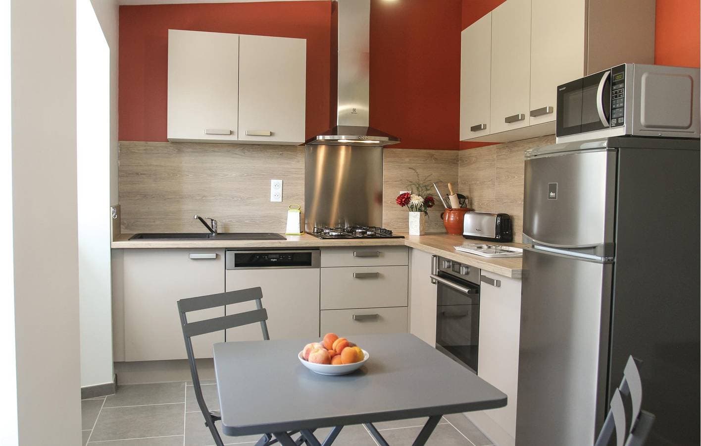 Foto 5 von 22: Wohnung mit Bergblick, Parkplatz, Angeln und Garten