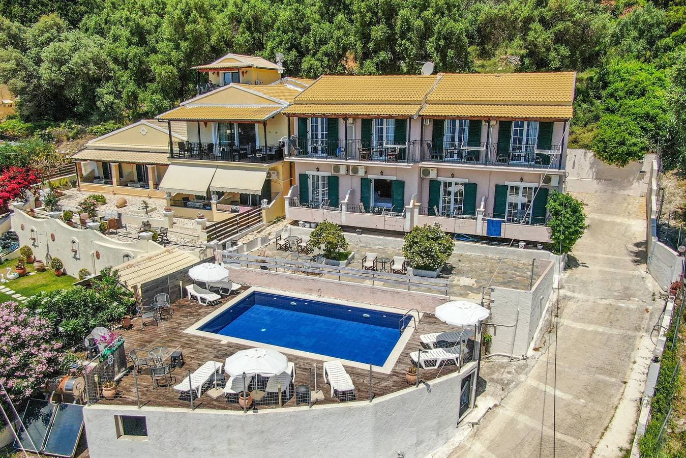 Foto 13 von 22: Hotel-Apartment "Spyridoula Studio 3" mit Meerblick, Gemeinschaftspool und WLAN