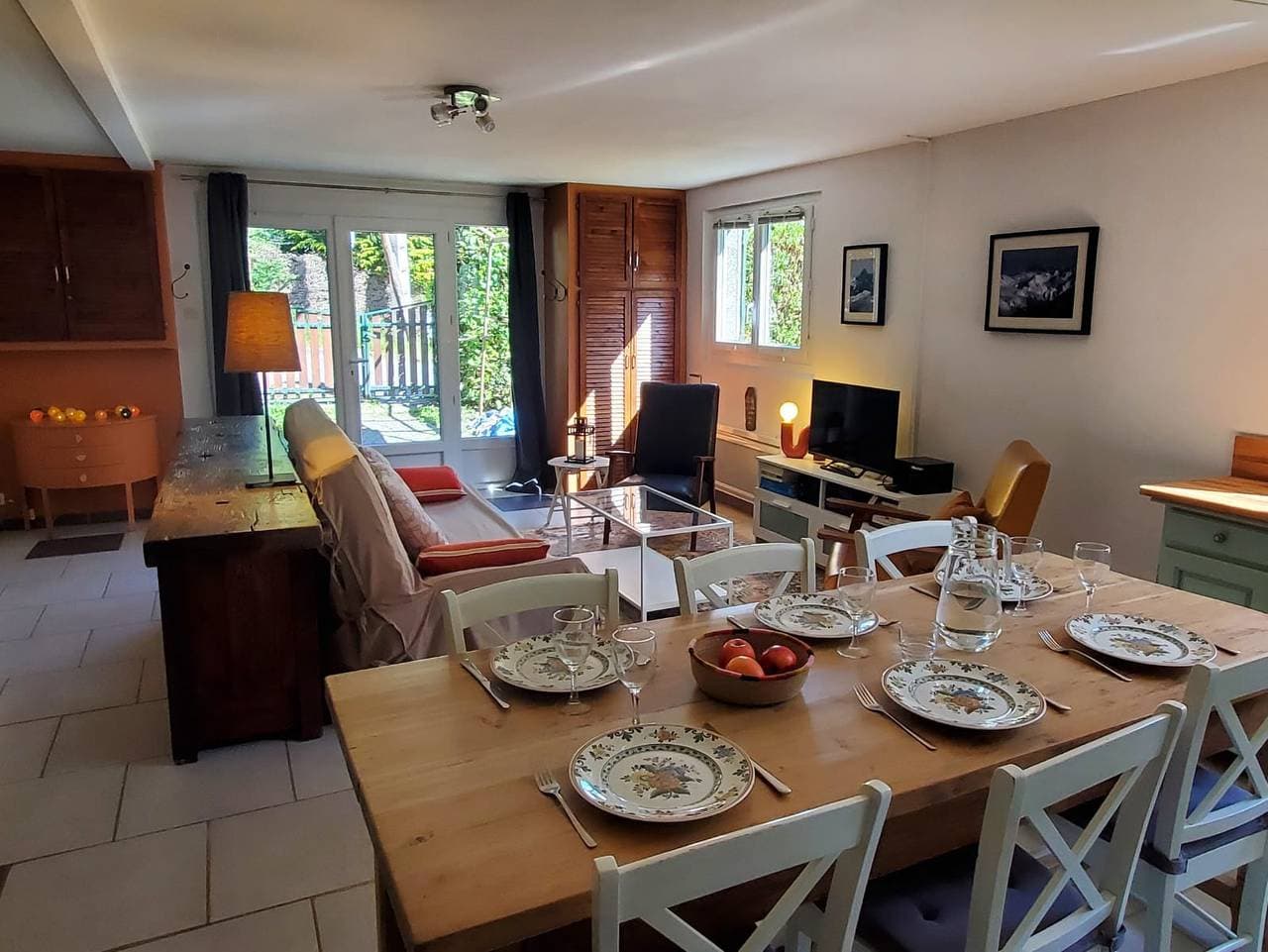 Foto 3 von 11: Ferienwohnung für 5 Personen mit Garten