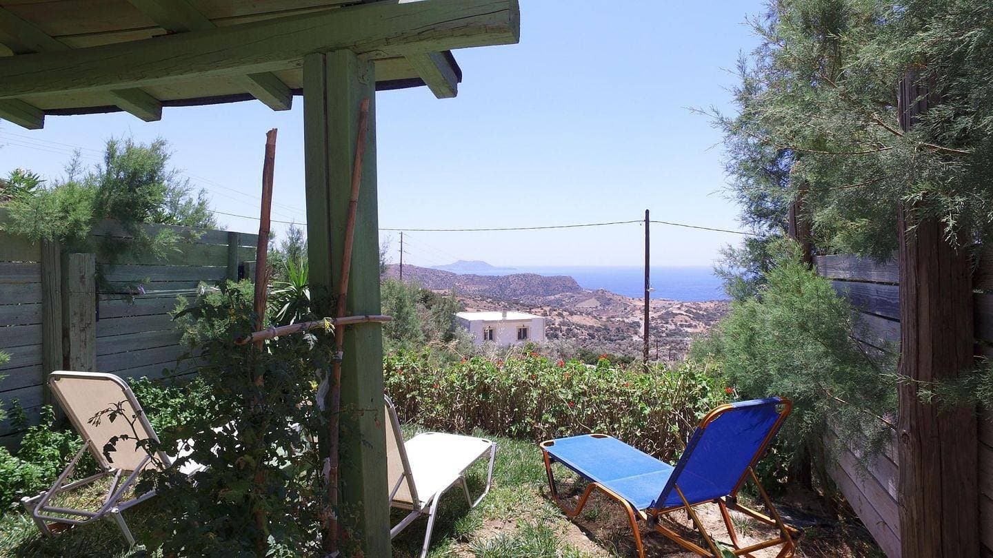 Foto 4 von 41: Ferienhaus mit weitem Panorama Blick auf das Meer - Ferienhaus Triopetra, Kreta