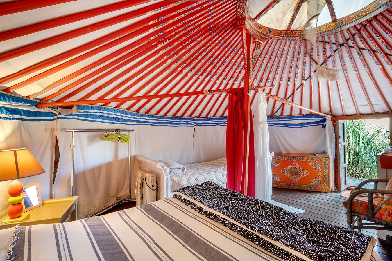 Foto 7 von 25: Bed & Breakfast 'Yourte - Les Toits Du Gaou' mit Gemeinschaftsterrasse und WLAN