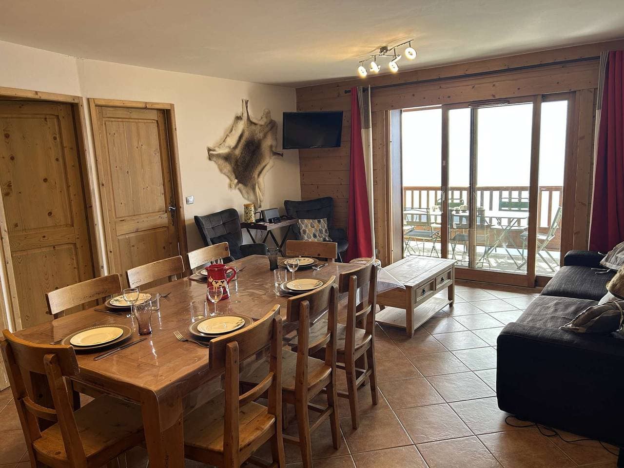 Foto 12 von 16: 3-Zimmer-Wohnung in Villard-sur-Doron, 8 Personen, überdachter Parkplatz