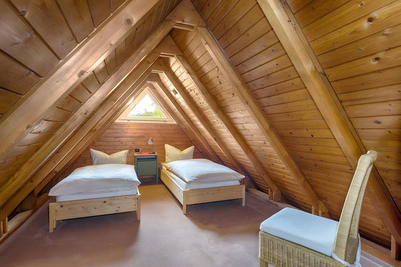 Foto 10 von 20: Ferienhaus 'Häusle Nr 1' mit Gemeinschaftsgarten, Balkon