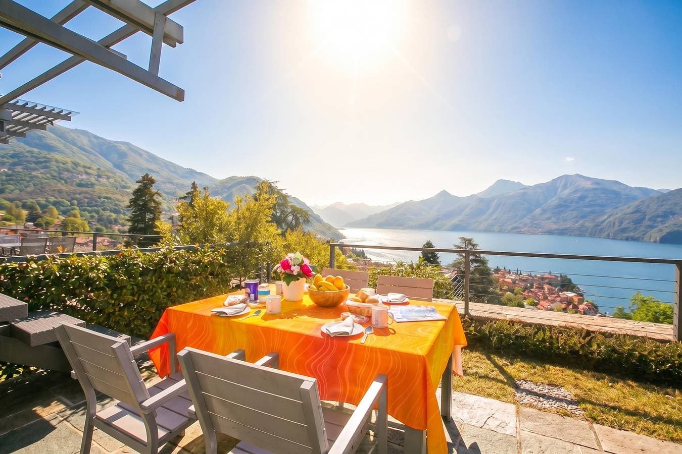 Foto 4 von 30: Penthouse-LakeView-AC-PrivateGarden