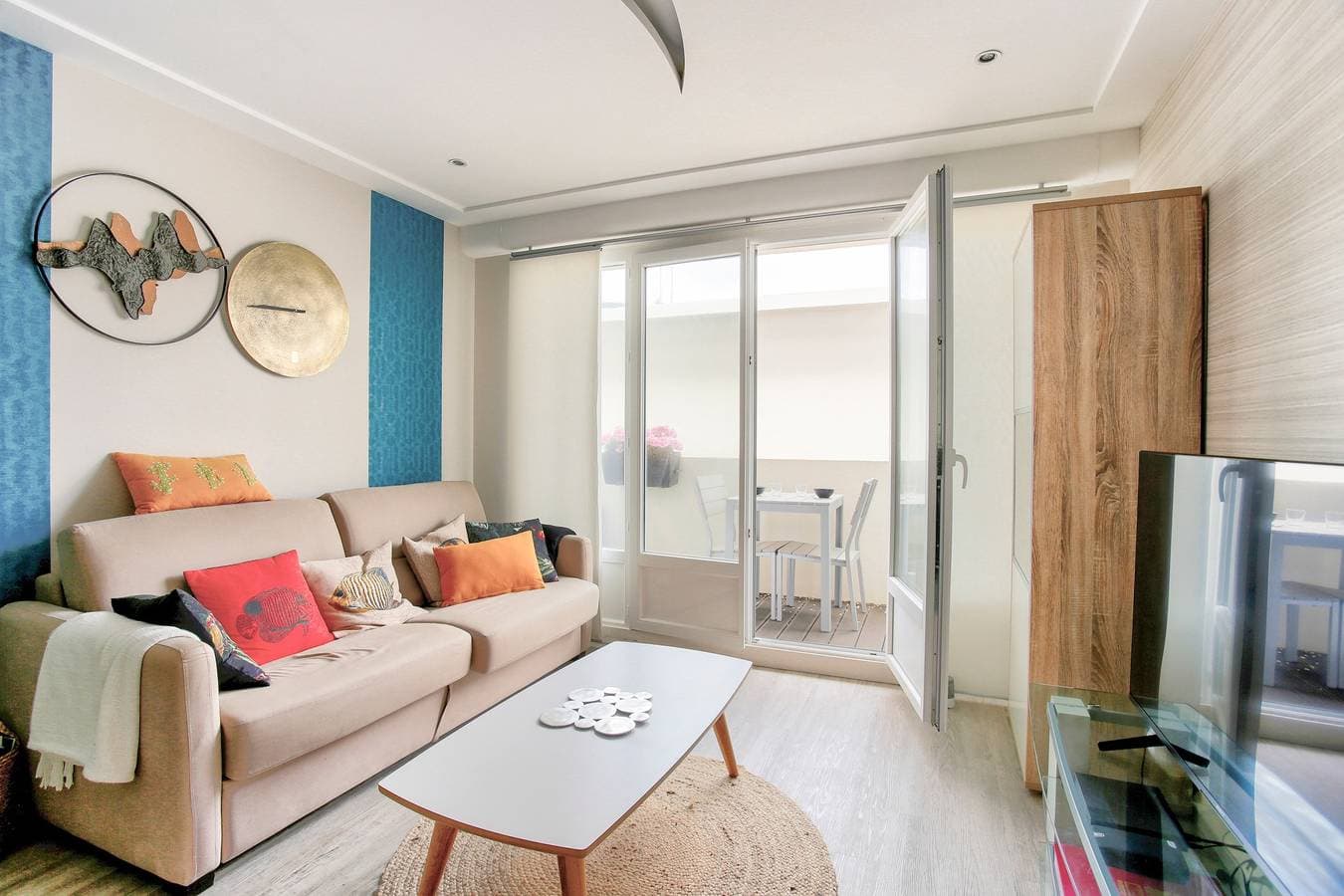 Foto 2 von 12: Ferienwohnung für 4 Personen mit Balkon