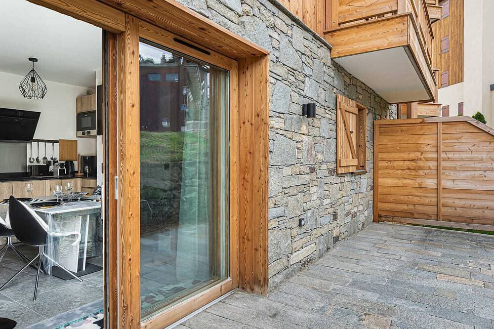 Foto 7 von 15: Moderne Wohnung Courchevel 4 Pers, Parkplatz, WLAN