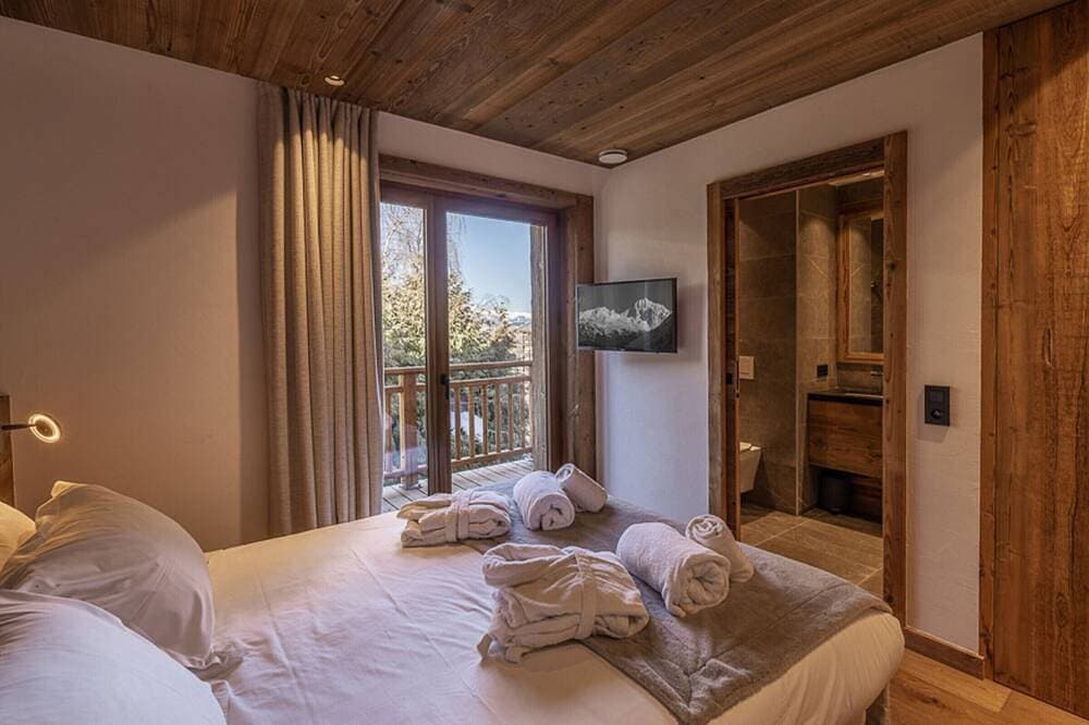 Foto 3 von 14: Beeindruckendes Chalet mit Sauna und Haustiere erlaubt in Courchevel