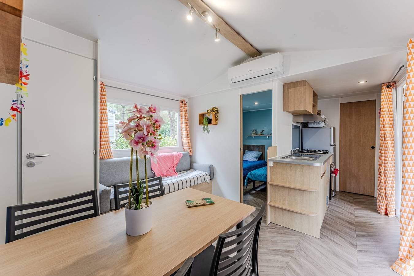 Foto 8 von 36: Appartement '2 Schlafzimmer mit Klimaanlage' mit Gemeinschaftspool, privater Terrasse und Klimaanlage