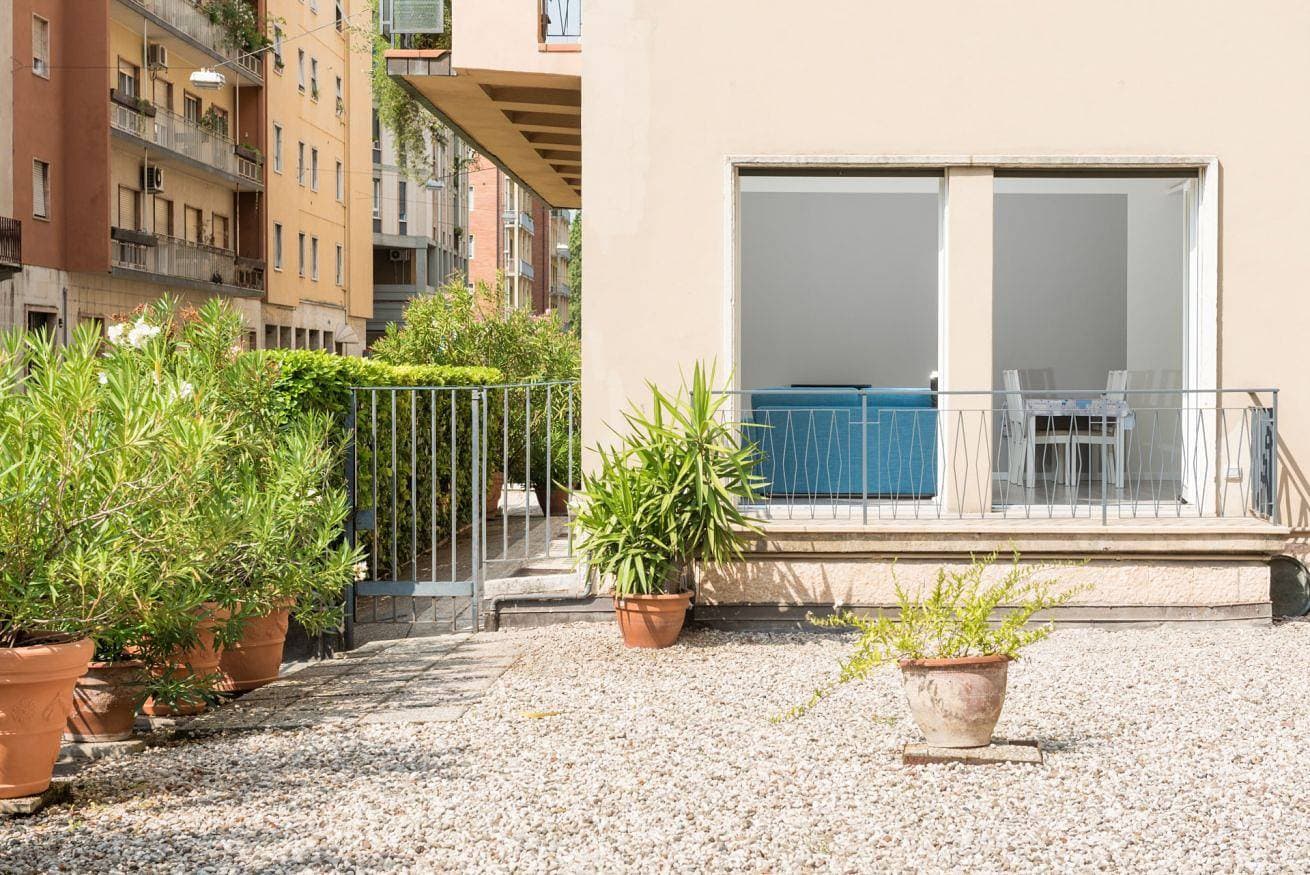 Foto 12 von 13: Ferienwohnung für 4 Personen mit Balkon/Terrasse