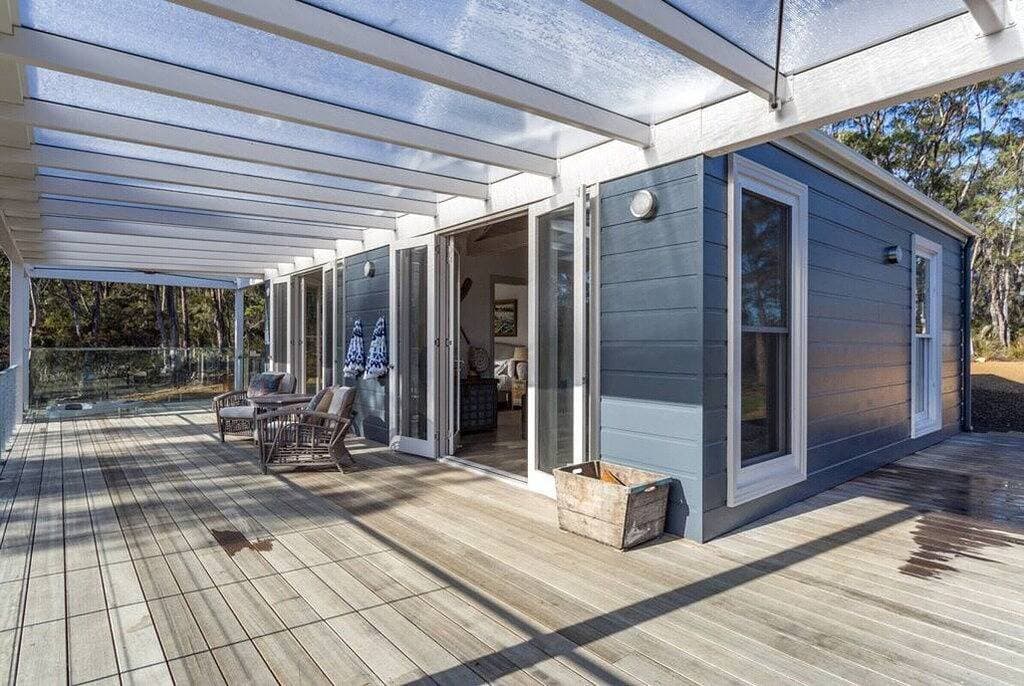 Das Bootshaus auf der Halbinsel erleben 1