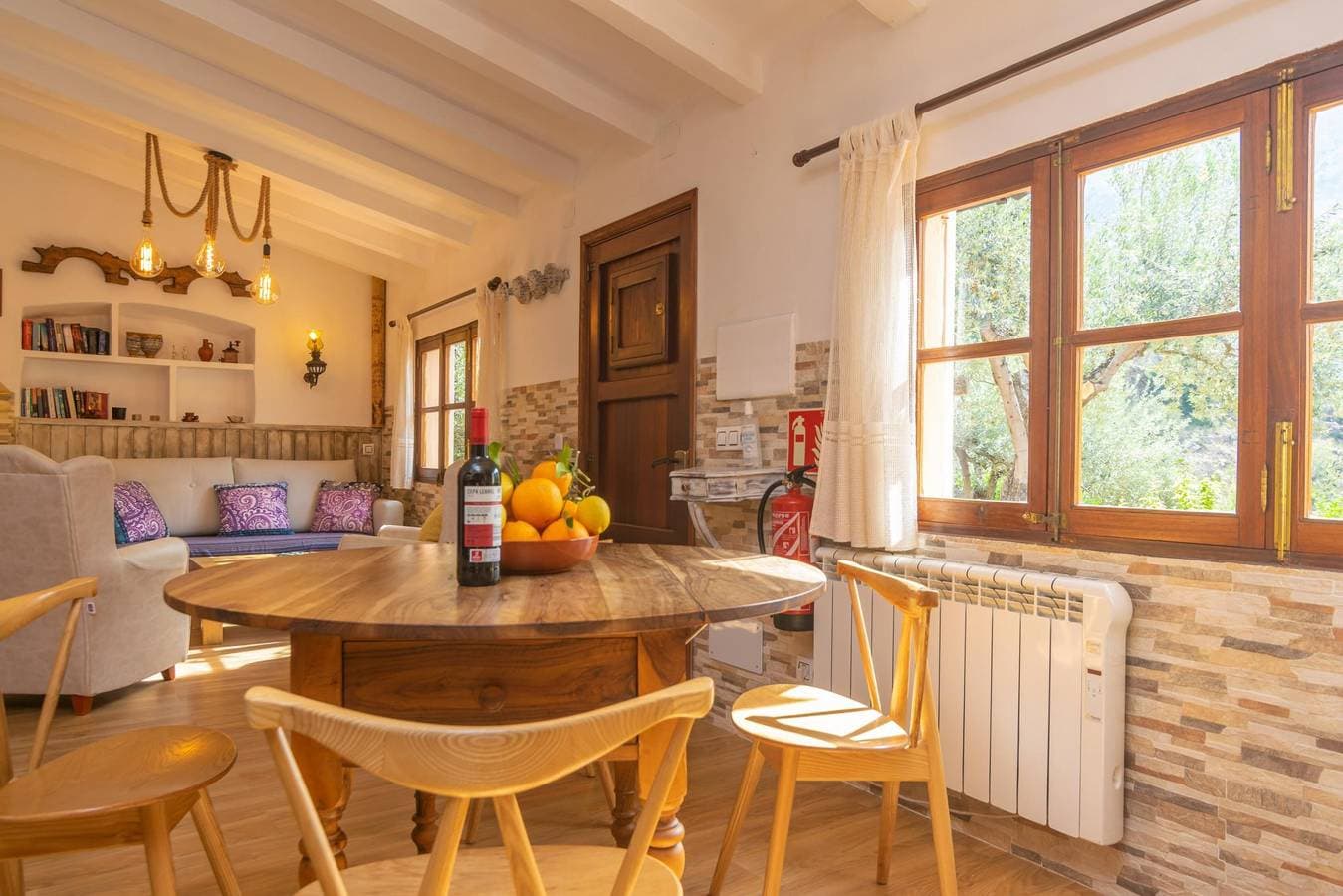 Foto 12 von 47: Ses Begudes - Ferienhaus mit privaten Pool in Fornalutx. WiFi gratis.