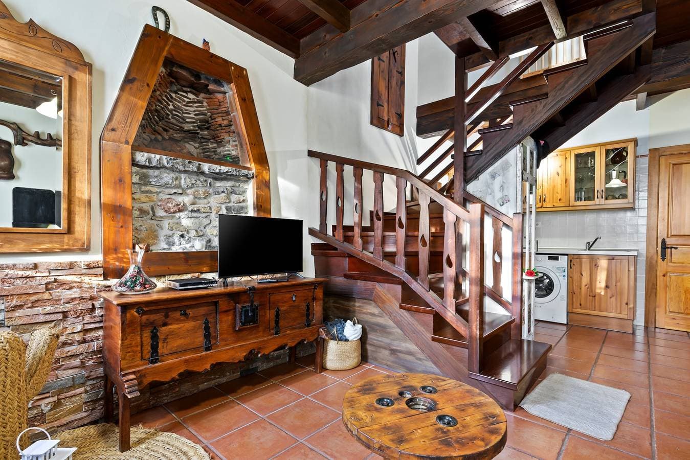Foto 9 von 31: Landhaus 'La Casina Del Fresnu' mit Gemeinschaftsgarten, Balkon und WLAN