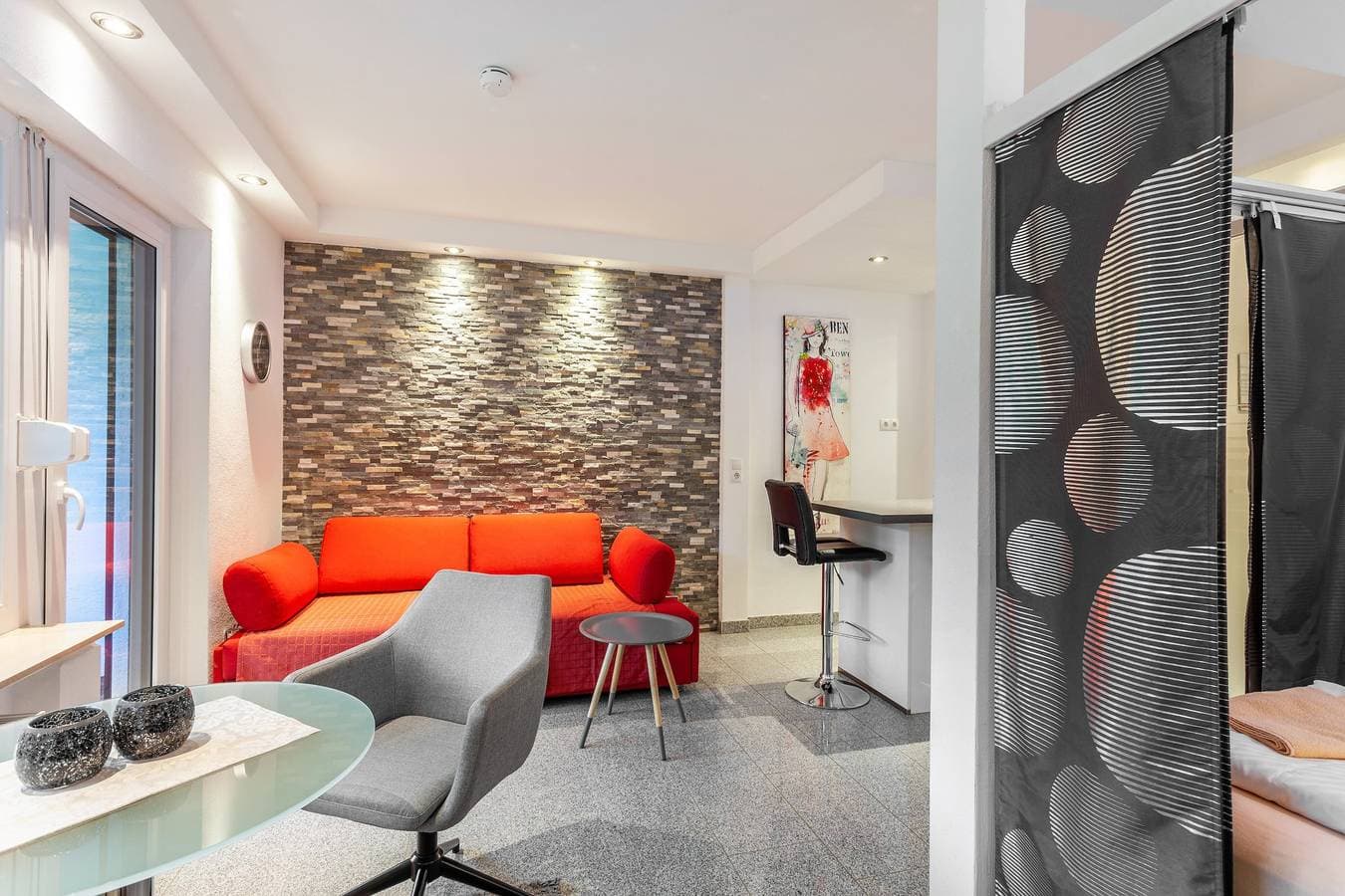 Foto 4 von 20: Ferienwohnung 'Gästehaus Centrum 2 Typ 08' mit Bergblick, Balkon und Wi-Fi