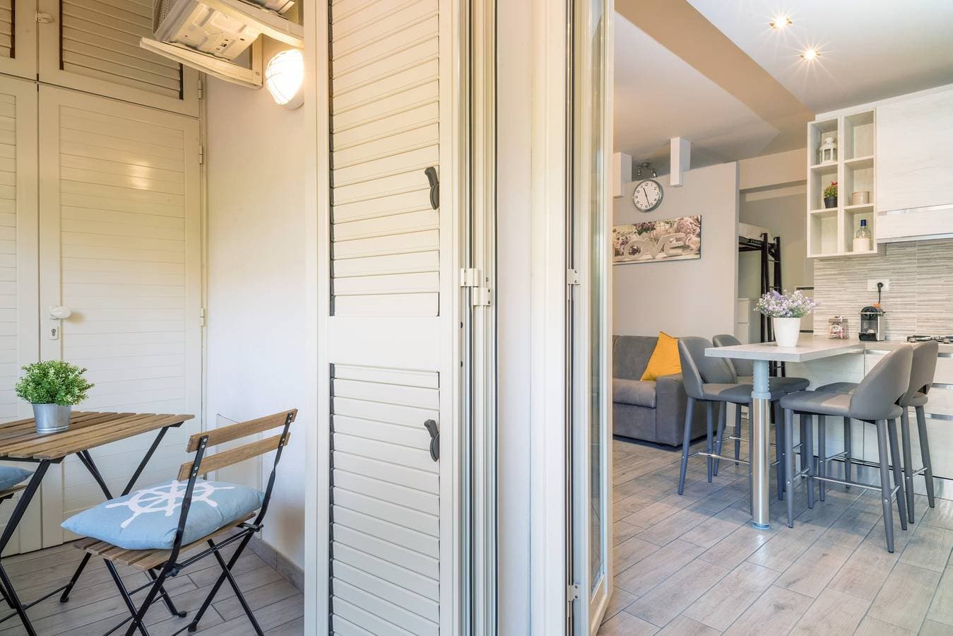 Foto 6 von 20: Studio „Glicine“ mit Balkon und Klimaanlage