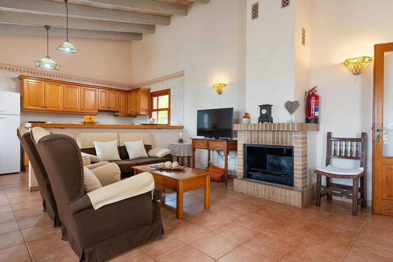 Foto 11 von 32: Son Rossinyol  - Apartment mit privaten Pool in Llubi. WiFi gratis
