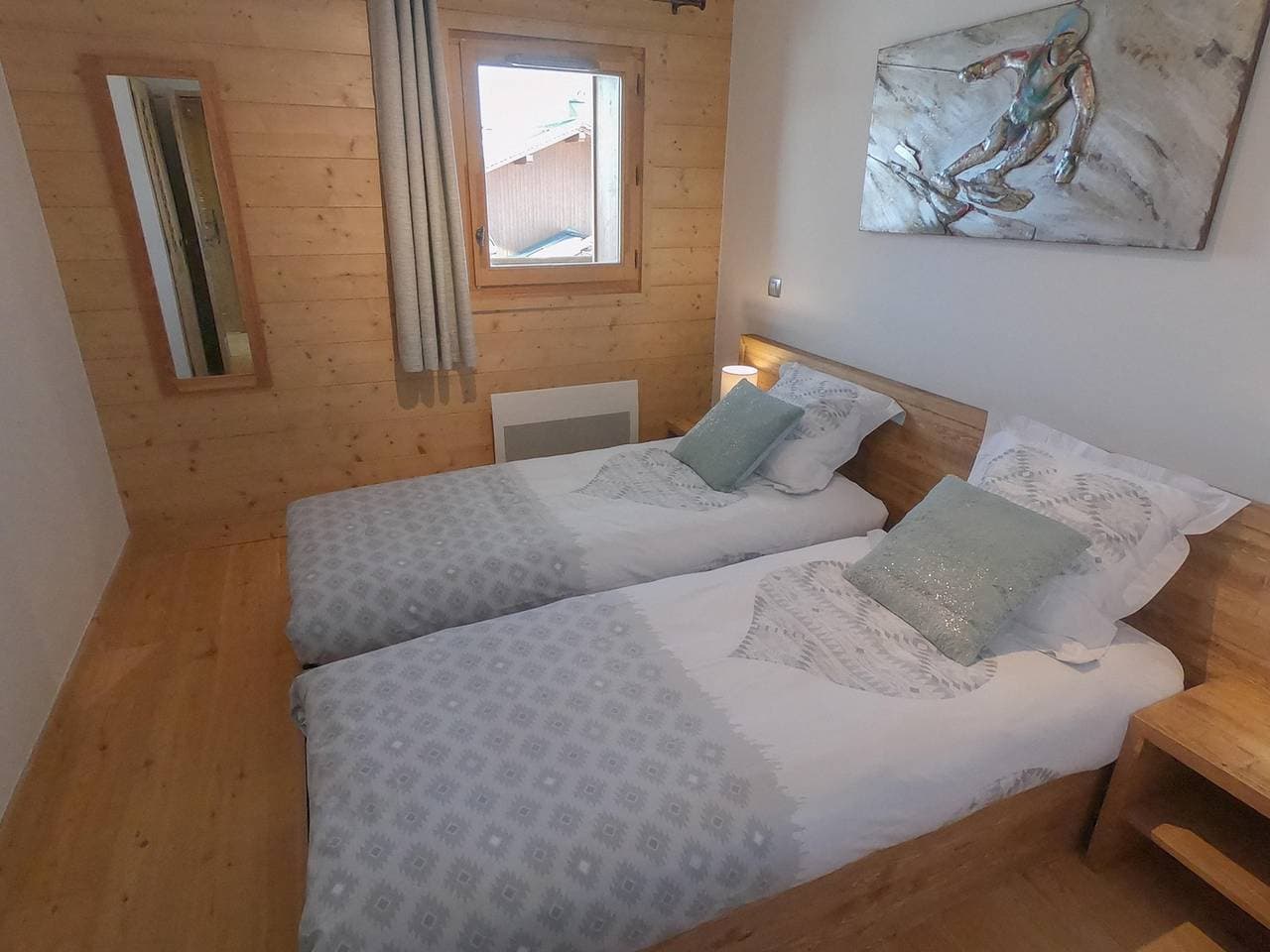 Foto 11 von 19: Gemütliche Wohnung in Les Saisies 2 Schlafzimmer mit Parkplatz