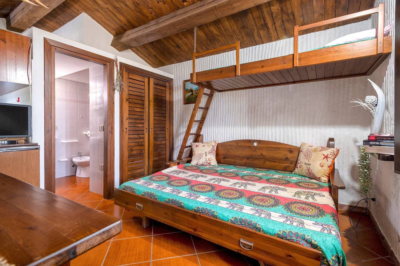 Foto 4 von 20: Ferienhaus "La casetta con vista" mit Meerblick, Terrasse und Garten