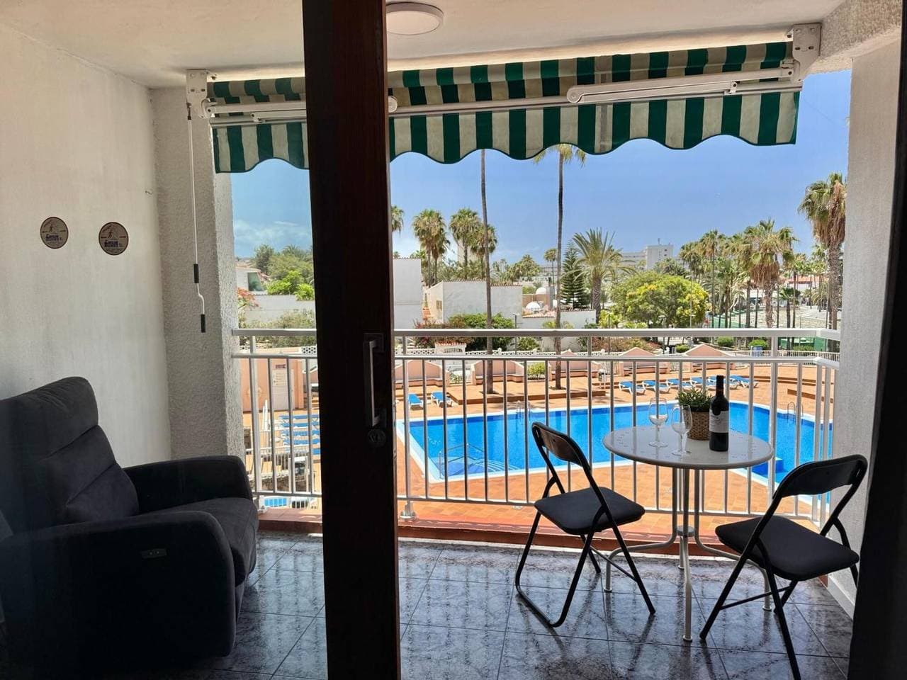 Foto 5 von 27: Ferienwohnung 'El Mirador' mit Meerblick, Gemeinschaftspool und WLAN