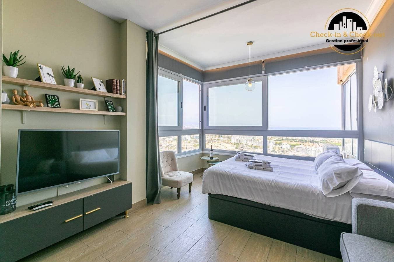 Foto 10 von 25: Apartment 'El Mirador Torremolinos' mit Meerblick, WLAN und Klimaanlage