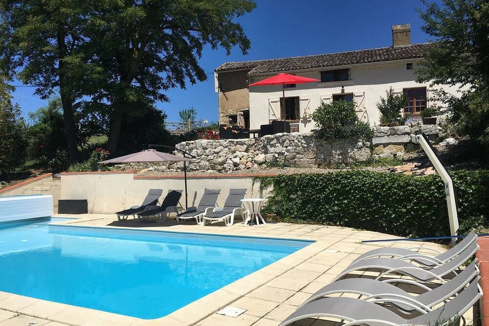 Charmantes Bauernhaus in der Nähe von Toulouse mit Pool. Haustier- und familienfreundlich. 1