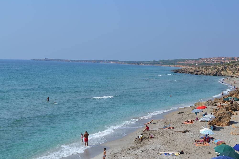 Apartment mit Meerblick in San Giovanni di Sinis, 100 m vom Strand entfernt 1