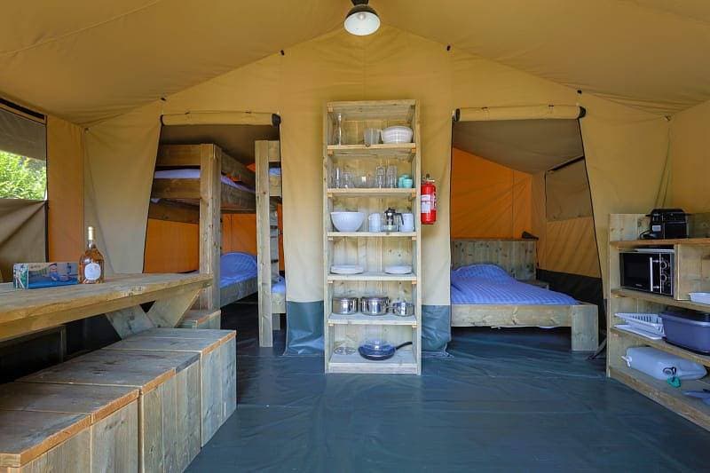 Foto 3 von 42: Rcn les Collines de Castellane — Glamping-Zelt Tournesol