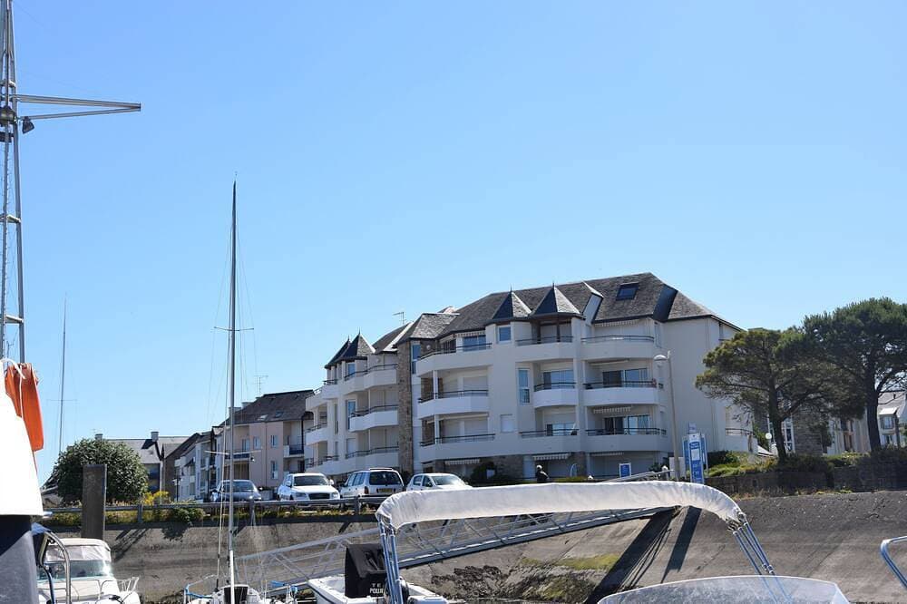 Foto 9 von 30: Wohnung klassifiziert 3 Sterne Meerblick und Hafen von Crouesty
