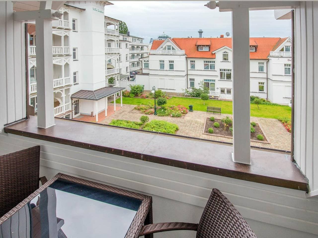 1-Raum-Ferienwohnung mit Balkon 1