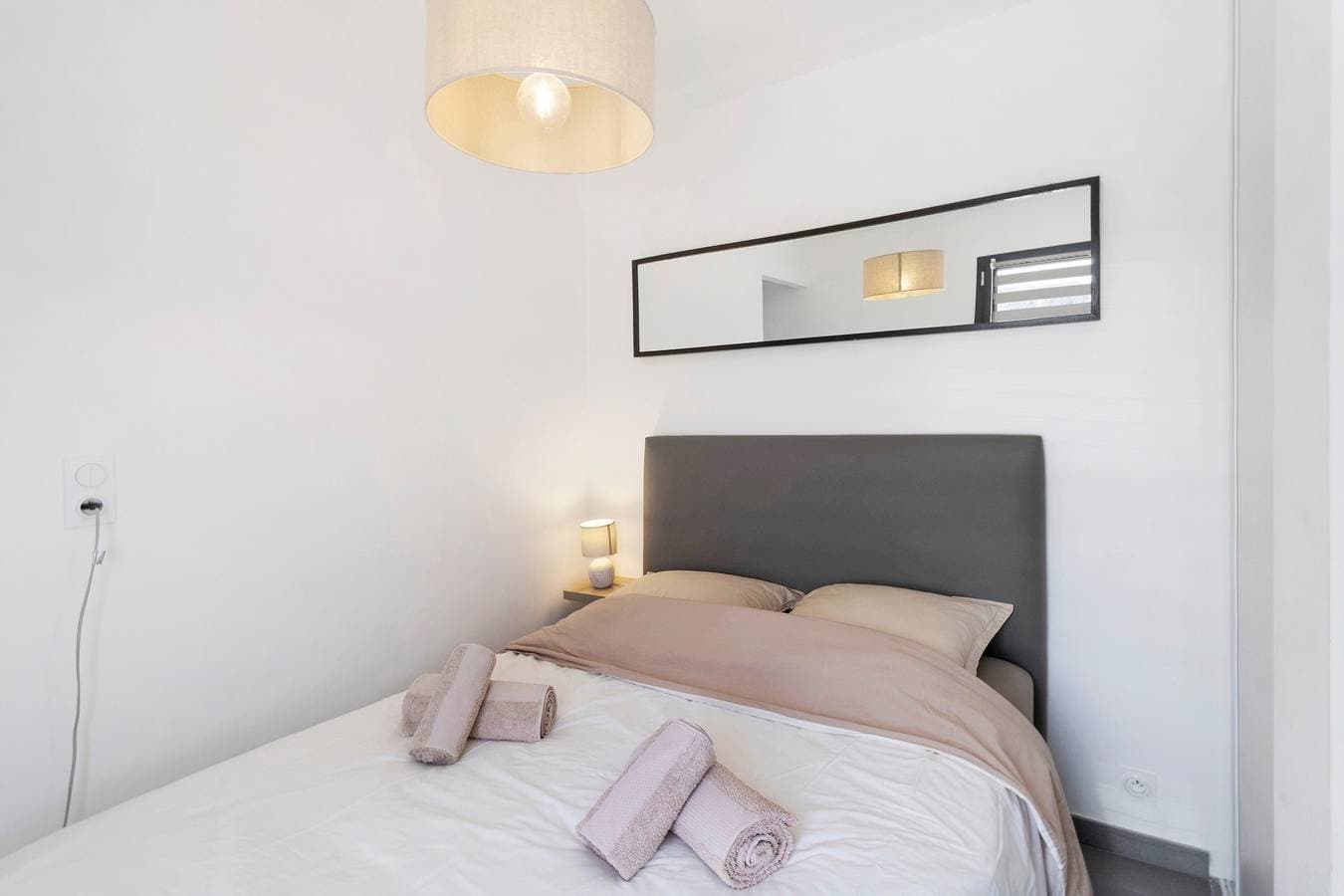 Foto 9 von 20: Apartment 'Chez Valérie' mit Meerblick, Balkon und Klimaanlage