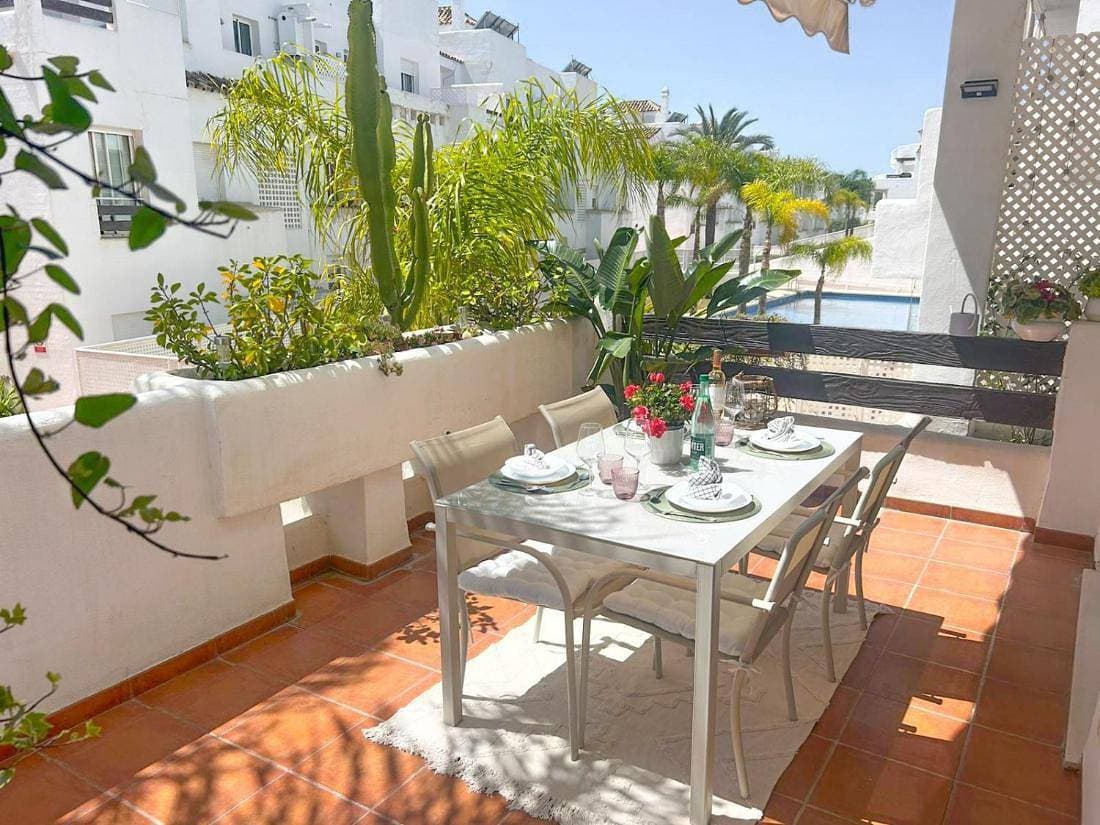 Foto 7 von 49: Geräumiges Apartment in Estepona mit Pool- und Golfblick